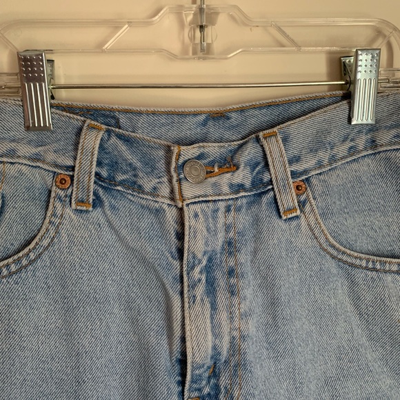 LEVI’S Vintage Hi-Rise Denim Jean Shorts 478 - Picture 3 of 7